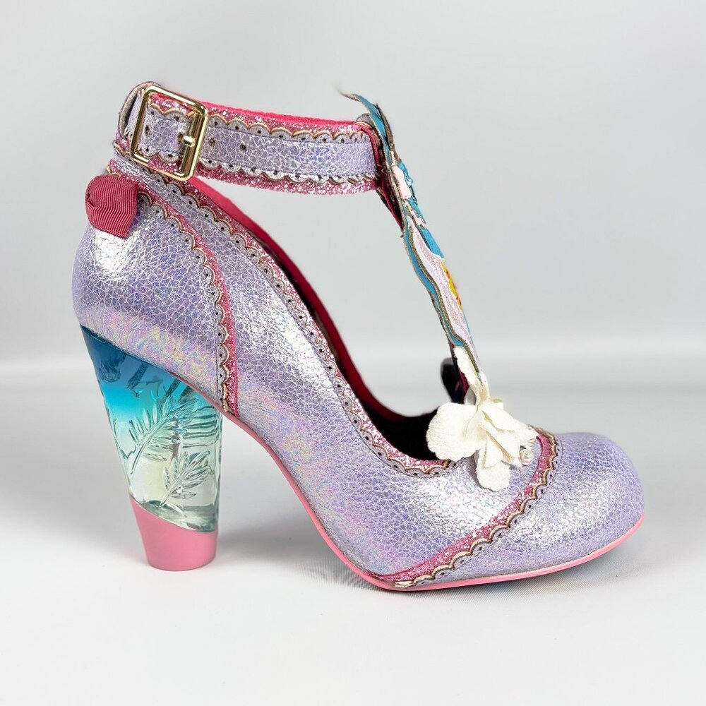 Irregular Choice Barnacle Betty Mermaid Heels – Size 37 / UK 4 – Rare Collector - Picture 4 of 7